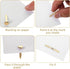 500 Pieces Mini Brads Fasteners Brass Paper Fasteners Metal Fasteners Round Pastel Brads for Scrapbooking Crafts DIY Projects (0.5 Inch, 0.7 Inch,...