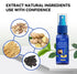 Ginger Hair Growth Spray. Promotes Thicker Longer Hair. Ginger Extract Prevents Baldness, and Moisturizes the Scalp. Promotes Hair regrowth, stren...