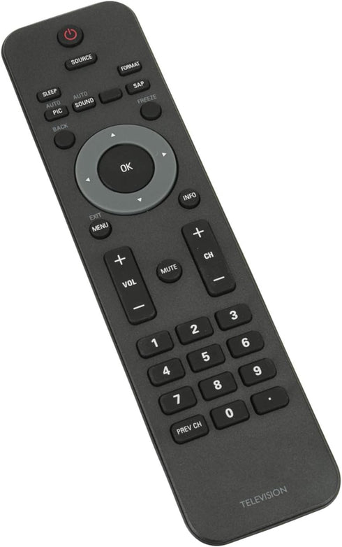 New TV Remote Control RC202360801B URMT34JHG001 fit for Philips TV 32PFL3504D/F7 19PFL3504D/F7 42PFL3704D/F7 22PFL3504D/F7 32PFL3514D/F7 42PFL3704...