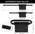 Hatisan Waterproof Pouch with Waist Strap, Waterproof Fanny Pack Keep Phone Valuables Safe and Dry Beach Accessories for Vacation Boating Swimming...