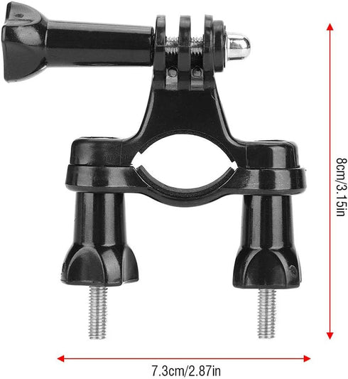 Pomya Bicycle Handlebar Mount for, Bike Clip Fixed Bracket Action Camera Mount Holder for Mountain Biking & Road Cycling...