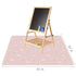 Splat Mat for Under High Chair/Arts/Crafts by CLCROBD, 51" Baby Anti-slip Food Splash and Spill Mat for Eating Mess, Waterproof Floor Protector an...