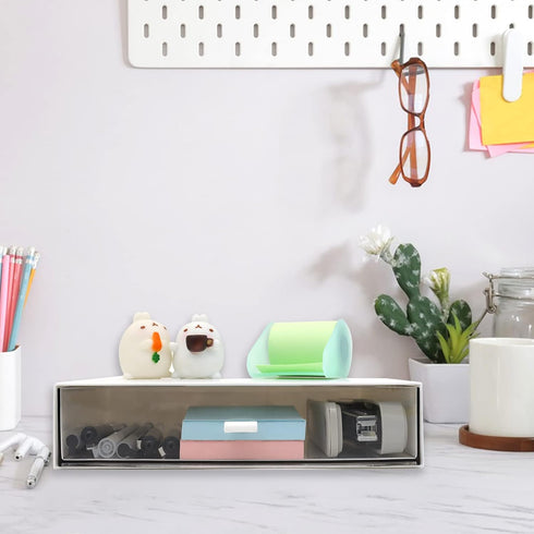 Desktop Drawers-Desk Organizer with Drawers, Desktop Drawer Organizer, Plastic Drawers Organizer Perfect for Collection Small Item/Cosmetic Office...