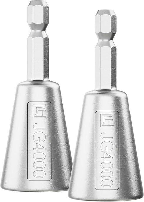 Wire Twister Tool for Drill, 2 Pcs Drill Wire Twister, Wire Twister Electrician Driver Wire Bending, 6 MM Hex Shank Cable Wire Stripper, for Power...