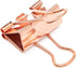 Bright Creations Rose Gold Binder Clips (Medium, 1 in, 50 Pack)...