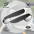 2PCS Car Blind Spot Mirror with Side Mirror Rain Guard,Carbon Fibre Rear View Mirror Rain Visor & 360° Adjustable HD Blindspot Mirror,Universal Au...