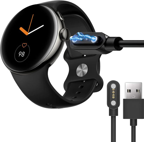 Compatible with Parsonver LA24 Smart Watch Smart Watch Charger, Magnetic USB Replacement Charging Cable Compatible with Parsonver LA24 Smart Watch...