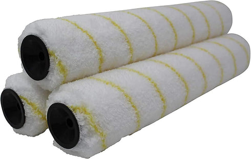 Vermeer Paint Roller Covers - 3-Pack - 1/2" Nap x 14" Long Microfiber Covers for All Paints & Stains - Home Improvement - Interior & Exterior Use...