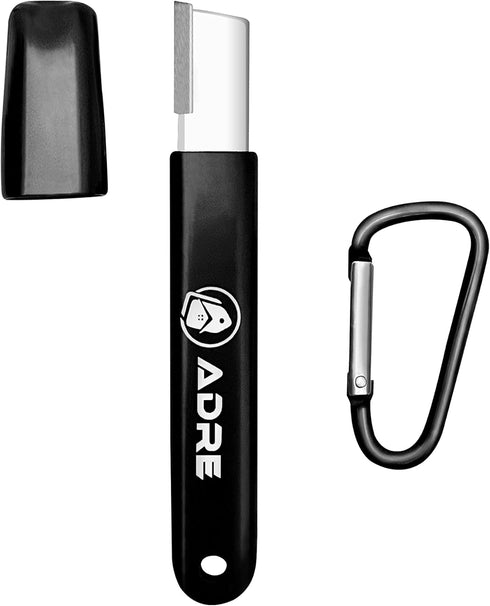 Adre Garden Tool Blade Sharpener – Professional Carbide Knife Sharpener for Gardening Tools, Pruning Shears, Scissors – Tungsten Sharpener with Ca...