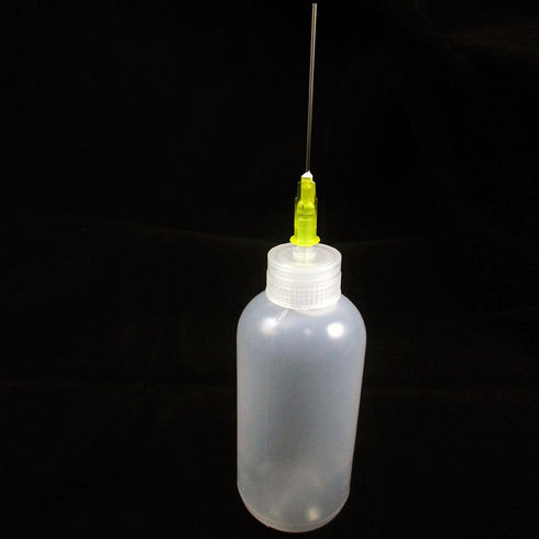 2 Needle Tip Bottle Liquid Flux Dispenser Oil Solvent Applicator Dropper 0.7 Oz...