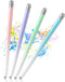 Stylus Pens for Touch Screens, 4PCS Stylus Pen for iPad with Precision Double Fiber Tips, Compatible with Apple iPad/iPhone/Android/Tablets and Ot...