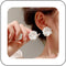 Boho Acrylic Flower Earrings White Flower Studs Earrings Vintage Flower Earrings Wedding White Flower Earrings Jewelry for Women...