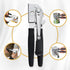 Crank Can Openers Manual,Heavy Duty Commercial Swing Away Can Opener with Rubber-coated Handles...