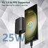 USB C Fast Charger, 25W Samsung Charger Type C Super Fast Charging Android Phone Charger Block with 5ft Cable for Samsung Galaxy S23 Ultra/S23/S23...