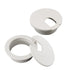 1-3/8 inch Plastic Desk Grommet Wire Cord Cable Grommets Hole Cover, Office Computer Table Wire Organizer Cover, Furniture Cabinet Cable Hole Cove...