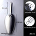 Ice Scoop with Holes. Stainless Steel Ice Scoop with Drain Holes to Reduce Unwanted Dilution. Heavy Duty and Dishwasher Safe. Six Ounce Capacity....