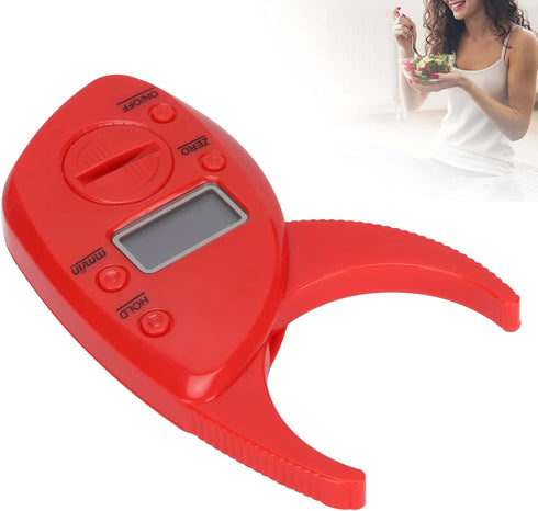 Body Fat Caliper, Accu Measure Fat Calipers Subcutaneous Fat Calipers Body Fat Measurement Device Fat Calipers for Trainers for Fitness Enthusiast...