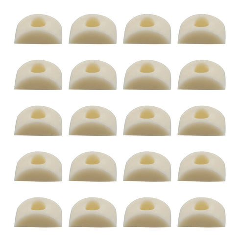 20pcs M10 Half Moon Nuts Washer Nylon Spacer 33x20mm Furniture Hardware Accessories for Furniture Connect...