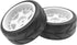 ShareGoo RC OD 2.55" Nylon 12mm Hex Wheels & Rubber Tires Set Compatible with Traxxas Tamiya Sakura HSP Redcat 1/10 RC On-Road Touring Drift Car (...