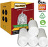 8 Gallon Medium Trash Bags 30 Liter Clear Garbage Bags Kitchen Trash Bags Plastic Wastebasket Trash Can Liners 6 gallon 7 Gallon for Home Office B...