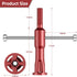 Wire Twisting Tool, Drill Bit Twister, Wire Twister, and Wire Connector Twisting Tool, Used for Manual and Electric Drills...