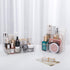 Yesesion Plastic Makeup Storage Organizer, Clear Cosmetics Display Case for Bathroom Counter, Dresser, Small Vanity Holder for Beauty Supplies, Ma...