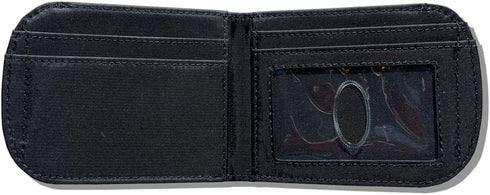 Big Skinny Men's RFID Blocking Leather Curve Bi-Fold Slim Wallet, Holds Up to 20 Cards, Black...