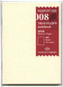 MIDORI TRAVELER'S Passport Size Refill 008 /sketching heavy papaer...