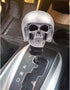WYF Baseball Hooded Skull Gear Shift Knob Car Resin Gear Shifter Knob for Most Manual or Automatic Transmission (Silver)...