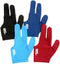 IBS Three Fingers Billiard Gloves Snooker Cue Professional 4 Colors (Spandex)...
