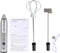 Electric Milk Frother,Rechargeable Electric Cappuccino Frother,Professional for Restaurant Home(Silver)...