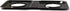 Range Kleen P501 Black Porcelain Rectangular Gas Stove Drip Pan, 16.875 x 8.125-Inches...