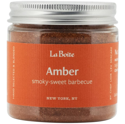 La Boite - AMBER, Spice Blend smoky-sweet barbecue - Great for grilling, roasting, sauces, beef, chicken, ribs, vegetables- 2.5 oz....