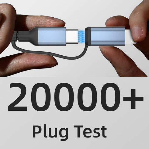 2FT iPhone Charging Cable, 2foot USB C and Lightning Cable 2-in-1 Car Play Cord for iPhone 15 2FT USB C Cable Lightning Cable 2ft for iPhone 15 14...