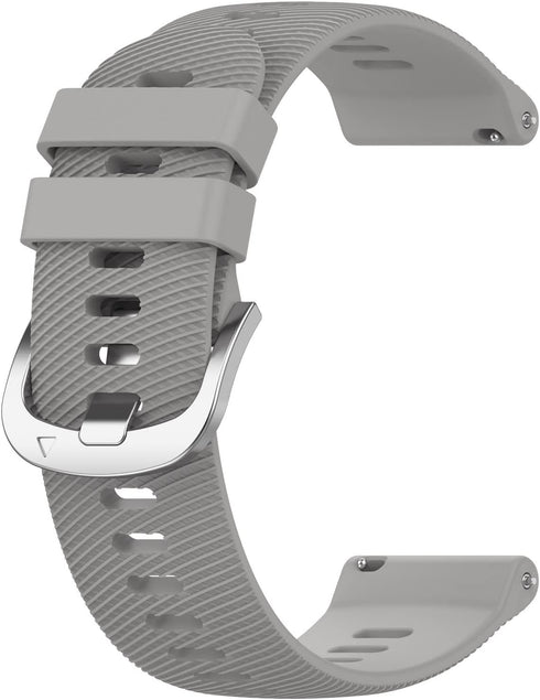 18mm Watch Bands Compatible for DoSmarter Fitness Tracker ZX18/ZX28 Smart Watch, Replacement Wrist Strap for DoSmarter ZX18/ZX28 Watchband Soft Si...