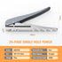 1/4 Heavy Duty 1 Hole Punch,Hole Puncher 25 Sheets Capacity One Hole Punch Heavy Duty Paper Punch for Paper ID PVC Cards Scrapbook Album (6MM)...