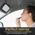 1 PC Car Sun Visor Vanity Mirror, Clip-on Automotive Cosmetic Vanity Mirror, Deluxe Makeup Sun-Shading Mirror, 6.57"x4.33" Universal Vehicle Inter...
