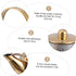 1pc Stainless Steel Pot Whistling Teakettle Classic Teapot Water Kettle Stove Top Kettle Water Boiler Stove Top Round Tea Pot Coffee Pot Tea Kettl...