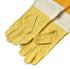 Professional Beekeeping Gloves Hornets Premium Goatskin Leather Beekeeing Supplies with Long Canvas.XL X-Large...