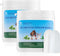 Dog Teeth Cleaning Wipes Nature Pet Dental Finger Wipes for Dogs Cats Remove Bad Breath,Reduce Plaque and Tartar Buildup Disposable Gentle Pet Den...