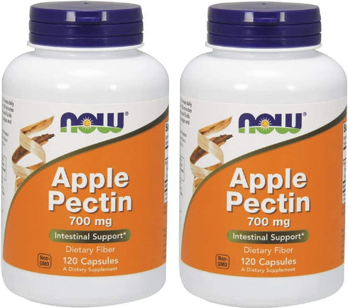 Apple Pectin 700mg 120 Capsules (Pack of 2)...
