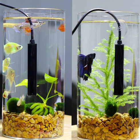 DONGKER Mini Aquarium Heater,USB 5W Submersible Fish Tank Heater with Anti Dry Burn Protection for 0.5-2L Aquarium Fish Tank...