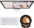 Cute Funny Ergonomic Mouse Pad with Wrist Support, Dumpster on Fire Gel Mouse Pads Wrist Rest, Comfortable Pain Relief Mousepad with Non-Slip PU B...