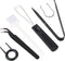 6 Pcs Keyboard Puller Set,Keyboard Remover Tools Kit Switch Puller Set Stainless Steel Keycap Remover Cleaner Tool Keycap Puller Kit with Keycap T...