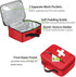 Gatycallaty First Aid Bag Empty Emergency Treatment Medical Bags Multi-Pocket for Home Office Car Traveling Hiking Trip (Medium)...