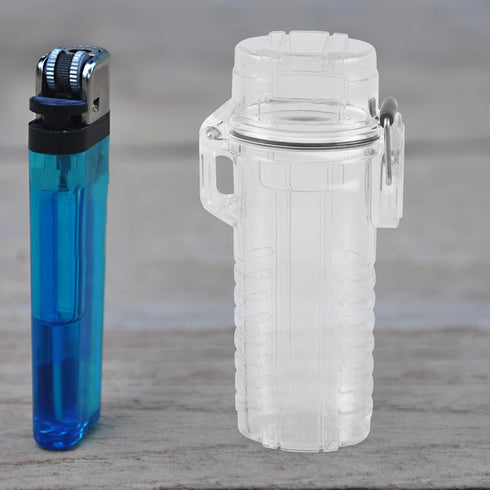 1PCS Clear Coat Waterproof Lighter - Lighter Cover Lighter Protective Sleeve,Clear Lighter Case Lighter Protector,Lighter Organizer Case Plastic P...