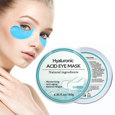Under Eye Patches, Hyaluronic Acid Eye Mask Moisturizing, 60PCS Eye Gel Pads With Collagen Eye Treatment for Reducing Dark Circles, Wrinkles Anti-...