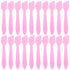Tbestmax 300 PCS Mini Cosmetic Spatulas 3.2" x 0.6" Disposable Makeup Spatulas, Plastic Spatulas Pink Facial Creams Skin Care Spatulas...