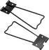 6 Pcs Picture Frame Easel Back Stand,4.52 Inch Iron Picture Frame,Photo Craft Art Backs Stand with Screws & Screwdriver(Black)...