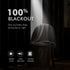 MIULEE 100% Blackout Linen Textured Curtains for Bedroom Solid Thermal Insulated Natural Beige Grommet Room Darkening Curtains & Drapes Luxury Dec...